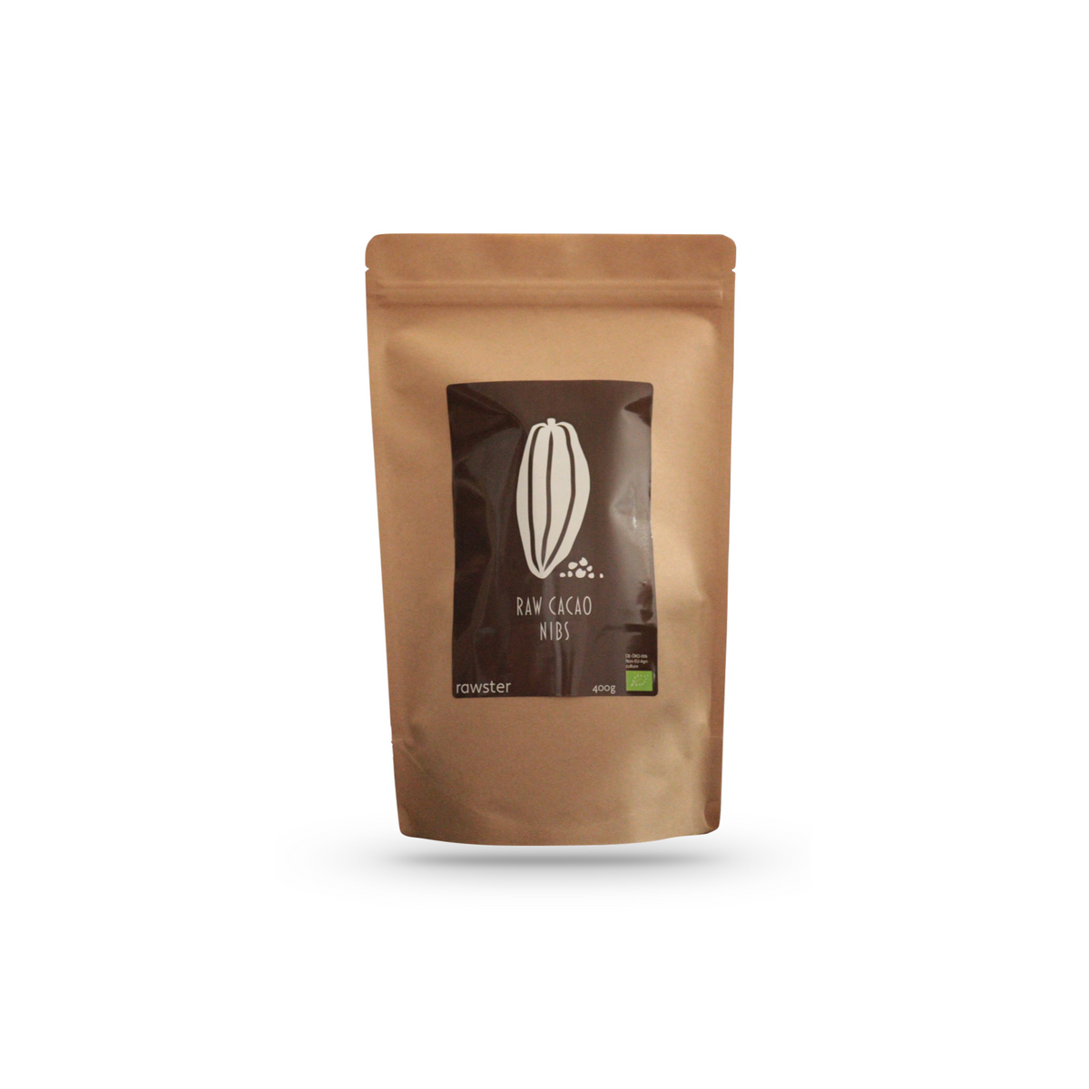 Organic Raw Cacao Nibs, 400 g
